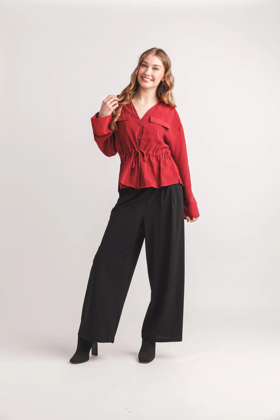 Collared Henley by Papillon
