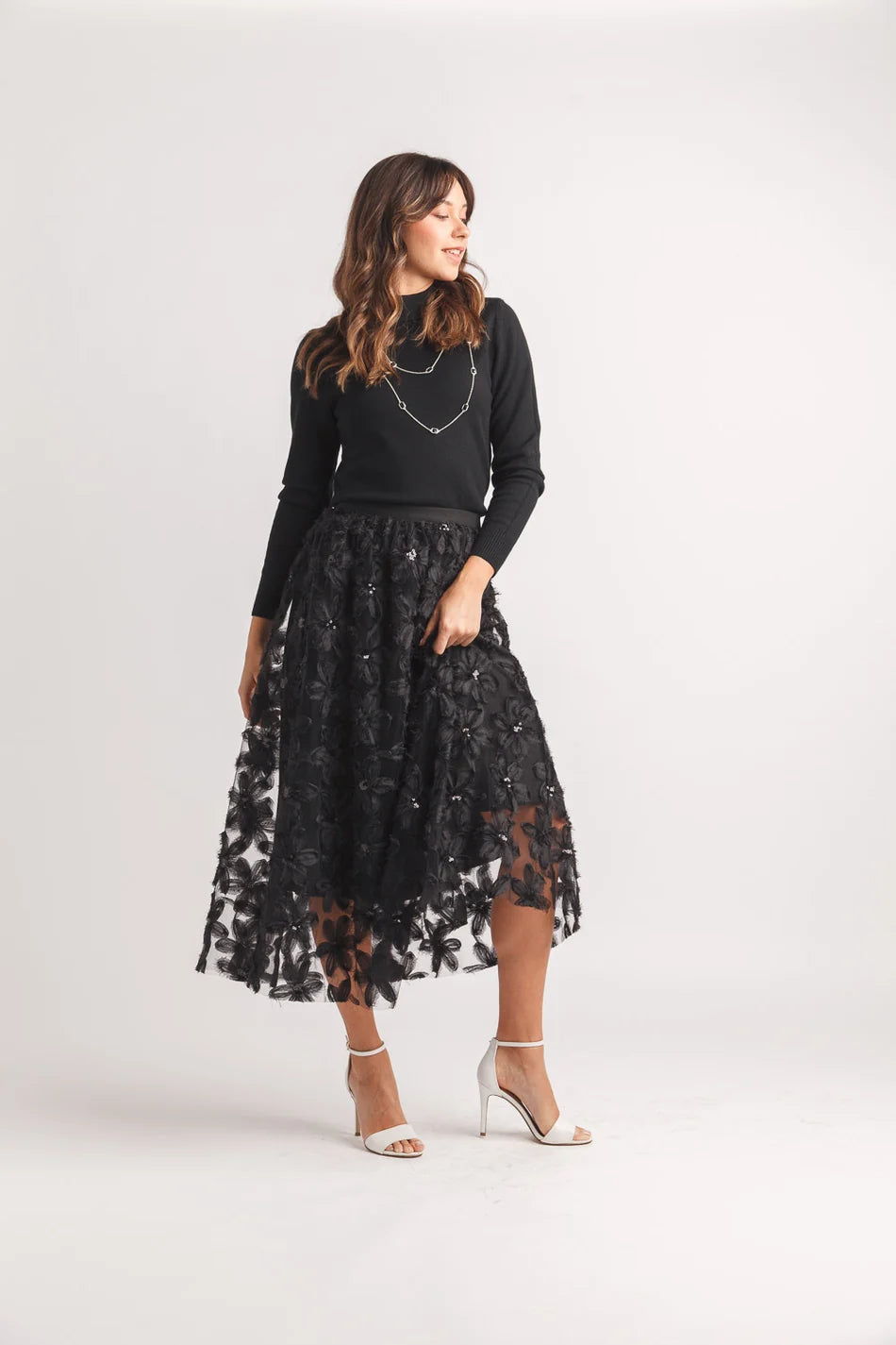 Essential Mooch Neck Sweater by Papillon