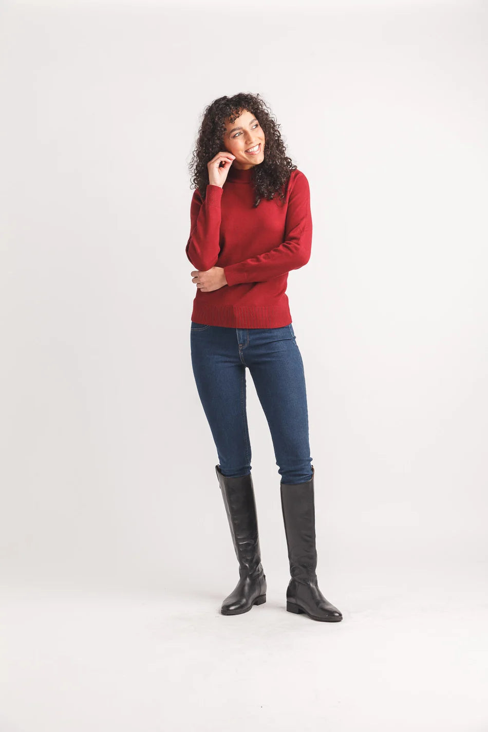 Essential Mooch Neck Sweater by Papillon