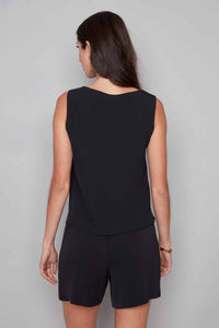 Sleeveless Vegan Silk Top by ILTM