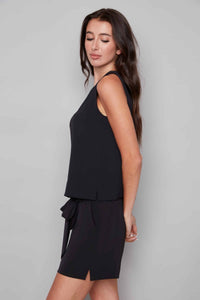 Sleeveless Vegan Silk Top by ILTM