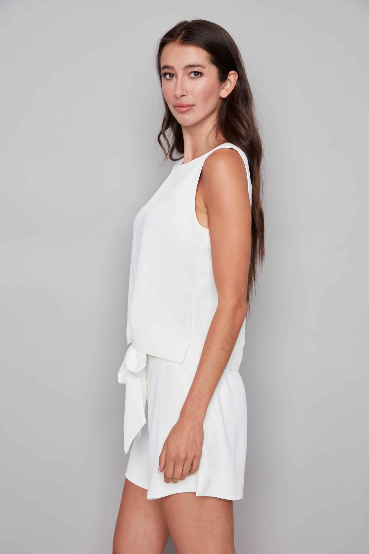 Sleeveless Vegan Silk Top by ILTM