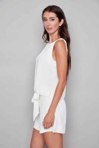 Sleeveless Vegan Silk Top by ILTM