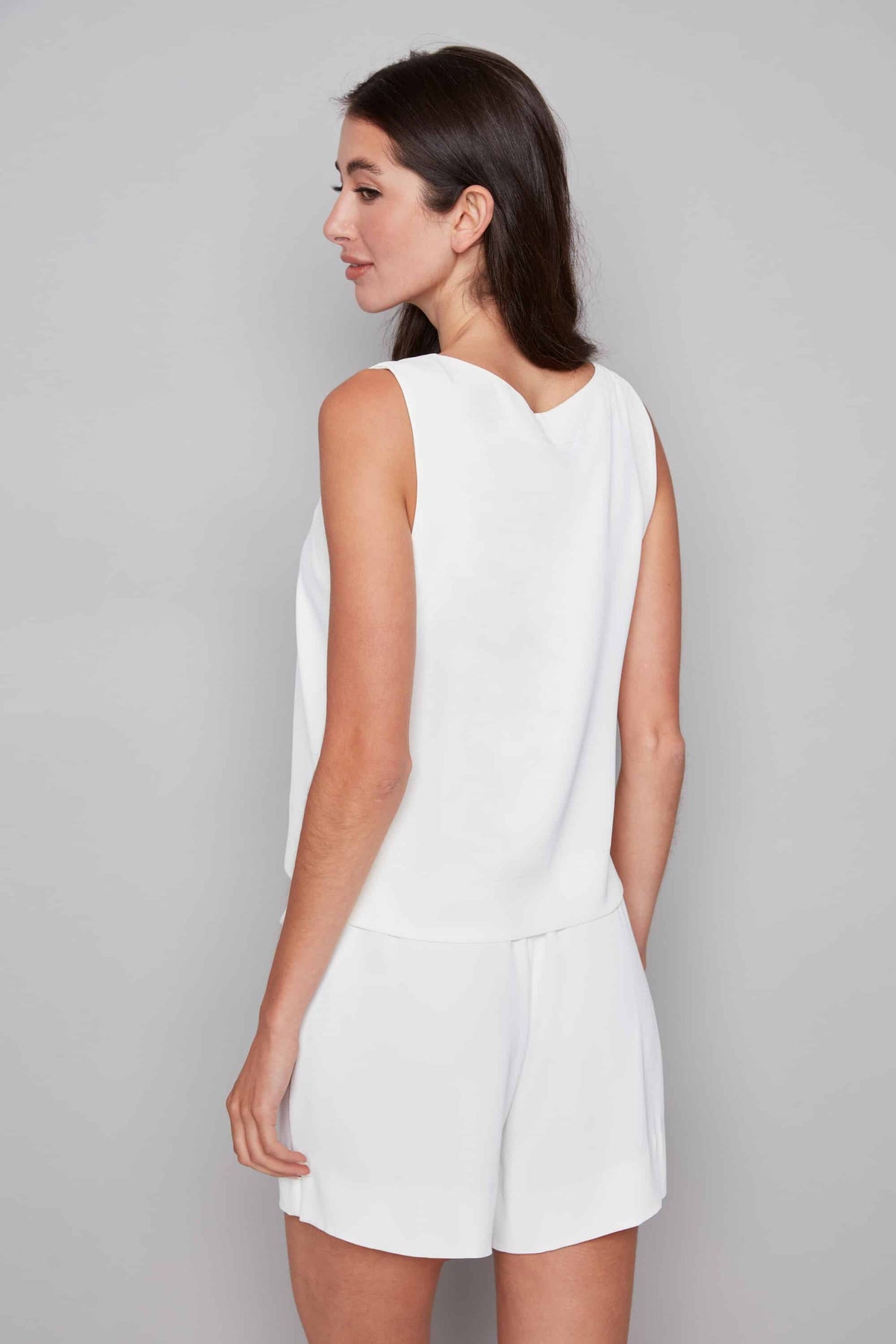 Sleeveless Vegan Silk Top by ILTM
