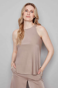 Solid Belize Satin Tank by ILTM