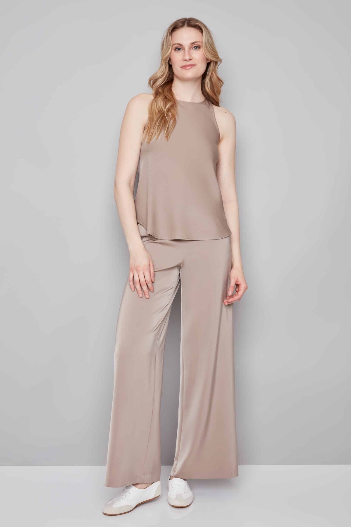 Straight Leg Satin Pants by ILTM