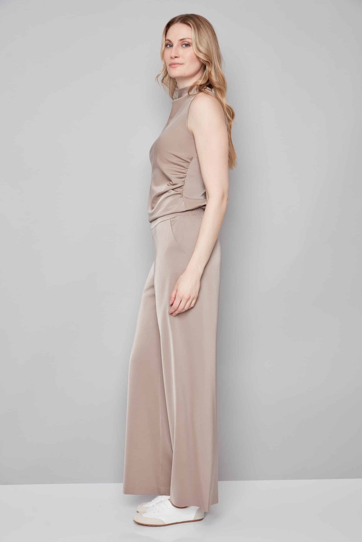 Straight Leg Satin Pants by ILTM