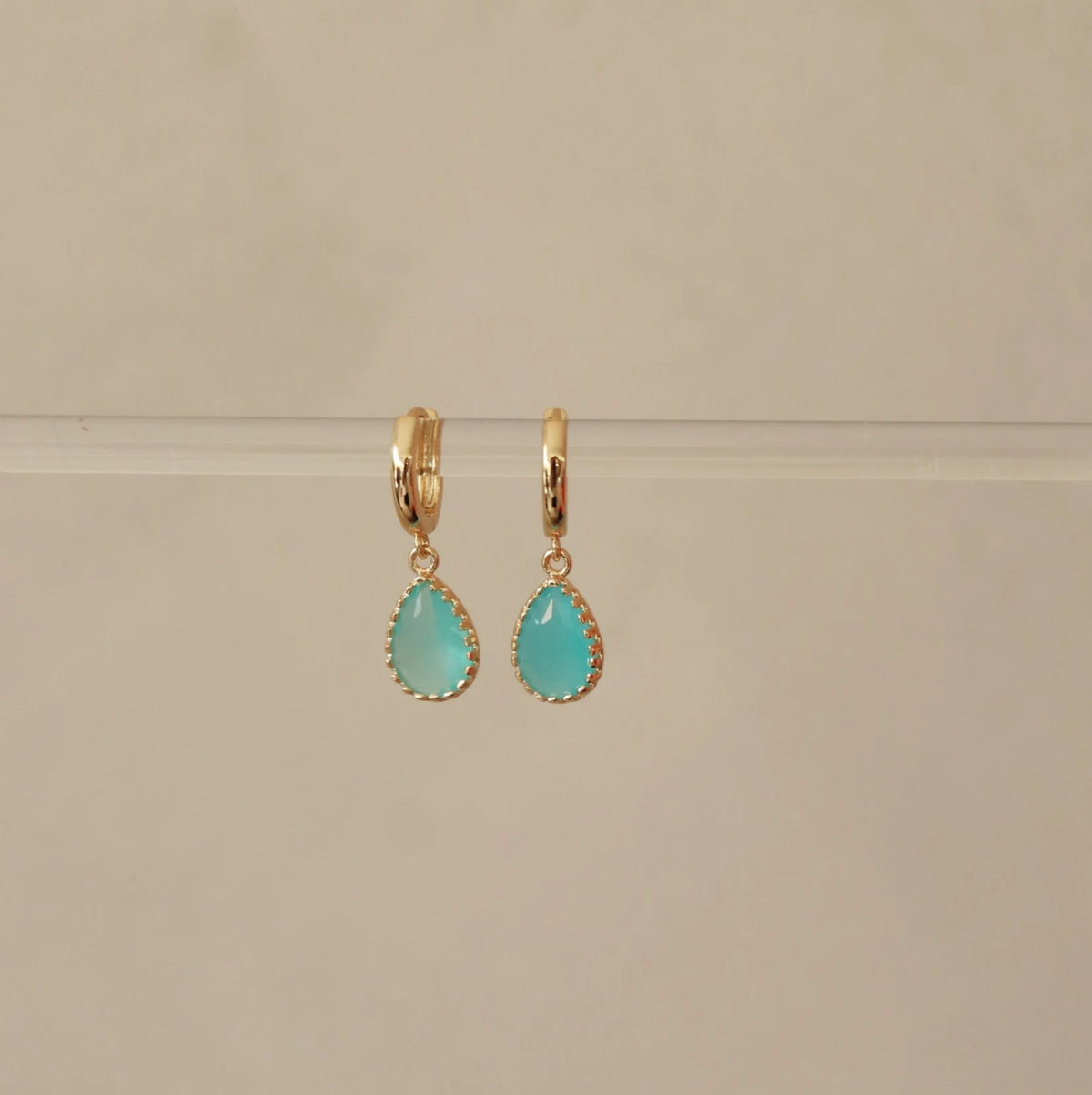 Dipo Mint 18k Gold Hoop by Horace