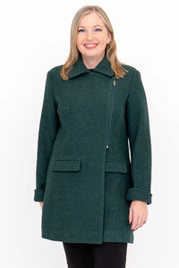 Lyon Coat Boiled Wool by Blue Sky