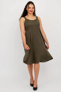 Shauna Bamboo Linen Dress By Blue Sky