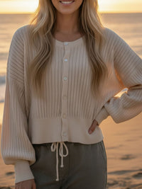 Sara Organic Cotton Cardi By Weslyn