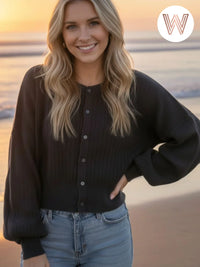 Sara Organic Cotton Cardi By Weslyn