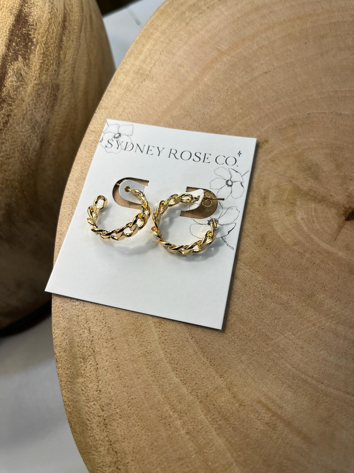 Sydney Rose Co - Chain Link Earrings