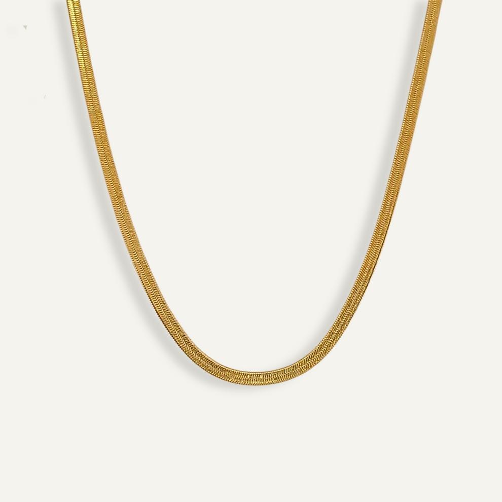 Sydney Rose Co - Herringbone  Necklace 16''