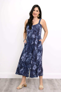 Joanna Linen, Bamboo Jumpsuit by Blue Sky