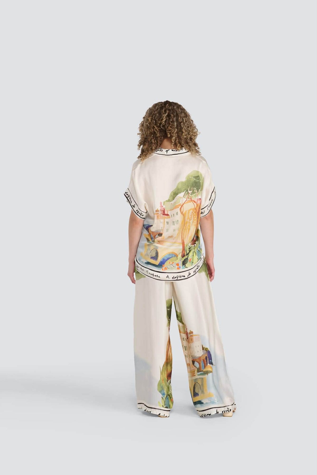 Italy Silk Pant by Jessica Laura