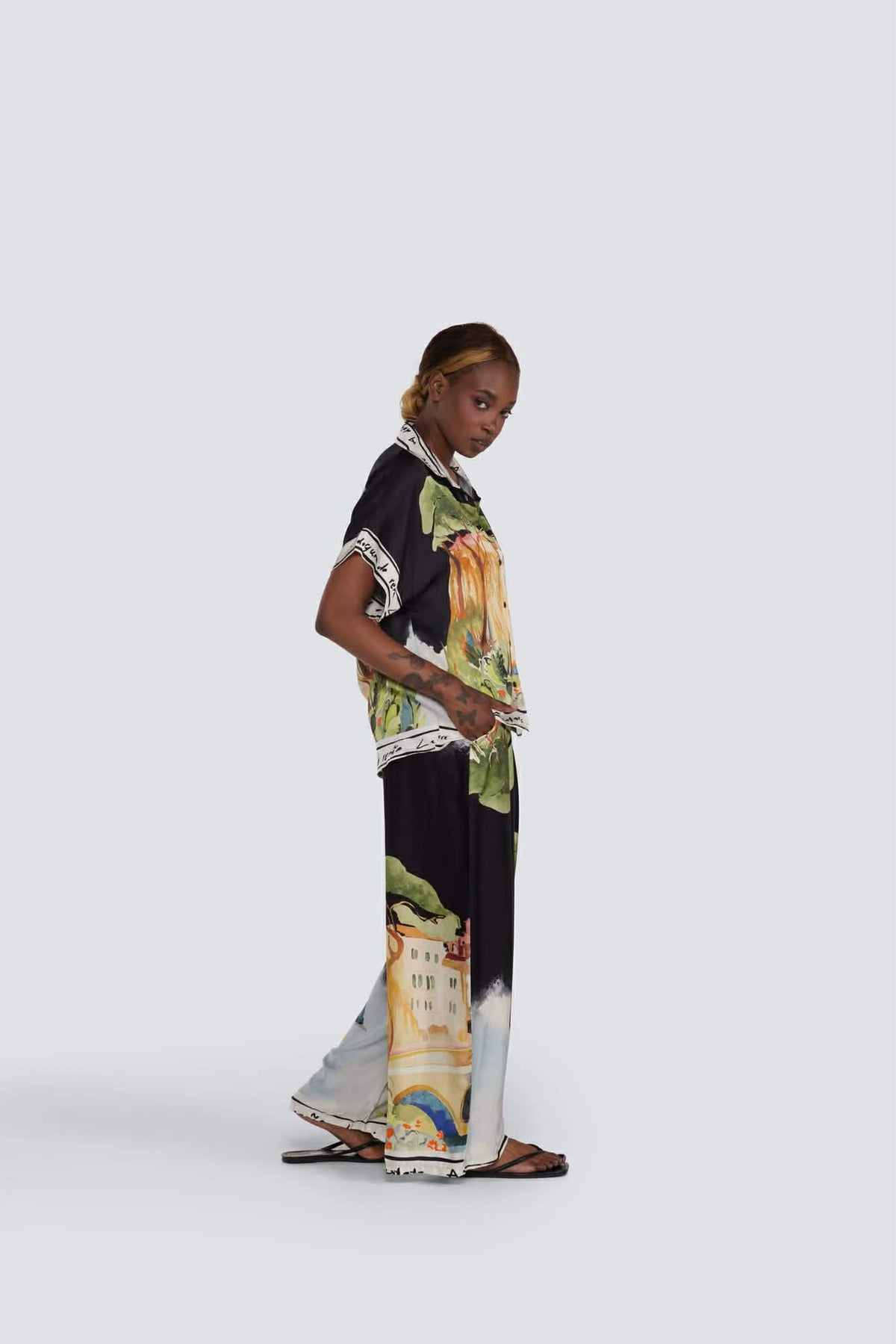 Italy Silk Pant by Jessica Laura