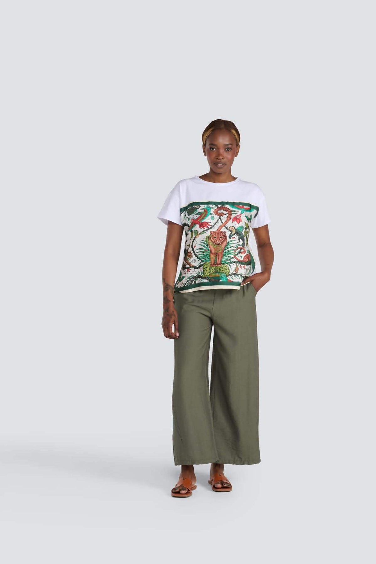 Relaxed Linen Pant by Jessica Laura