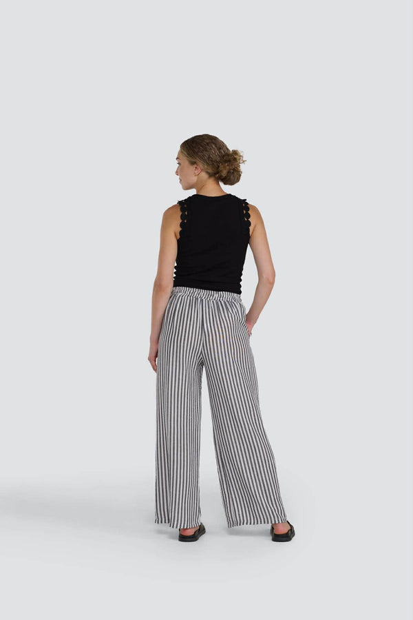 Embellished Cotton Shoulder Tank by Jessica Laura