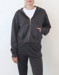 Brunette - Mid Sister full zip hoodie