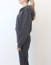 Brunette - Mid Sister full zip hoodie