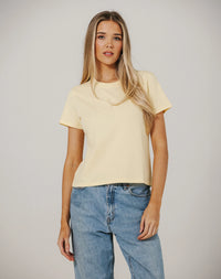 Rose Paris Cotten Tee by Brunette