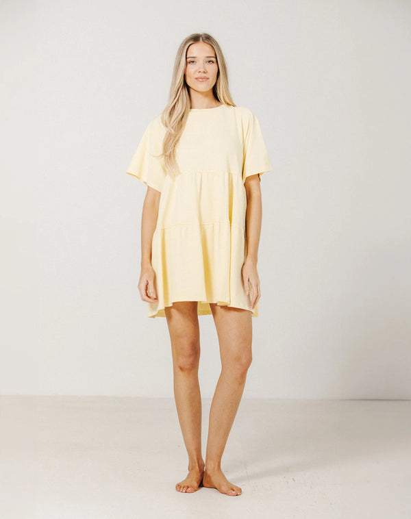 Tiered Cotton Dress by Brunette
