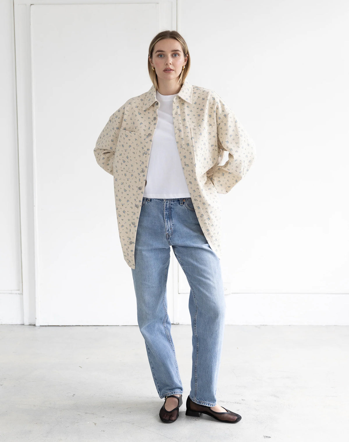 Floral Cotton Shania Jacket by Brunette