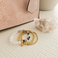 Gold Everyday Bracelet (6.5 Inches) by Rock Paper Pretty