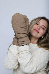 Let It Snow Puffer Mitts by Orb