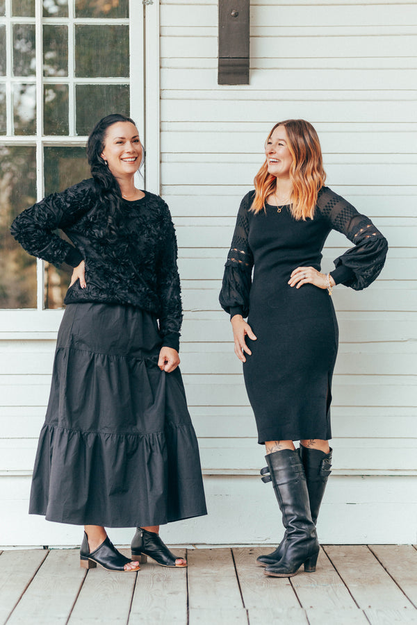 Knit Sweater Dress by Papillon