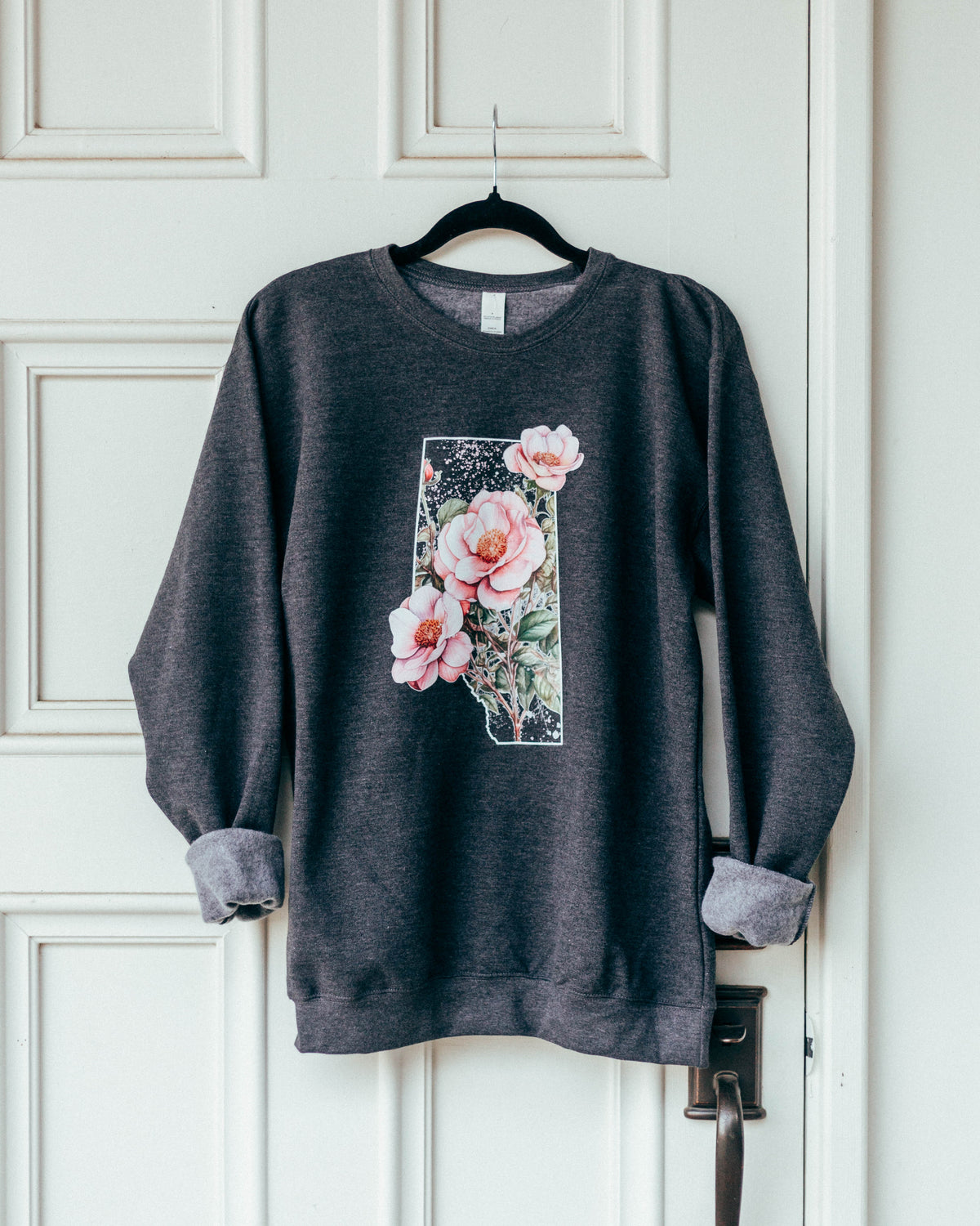 Wild Rose Province Crewneck Sweatshirt by DIYxe