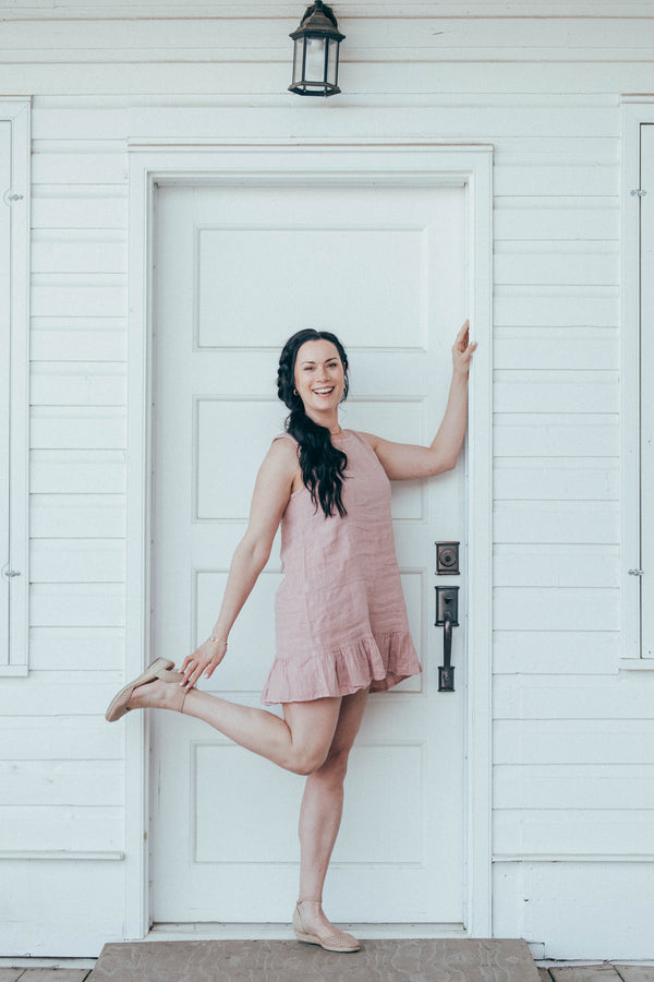 Flirty Dress with Flounce by Me & Gee