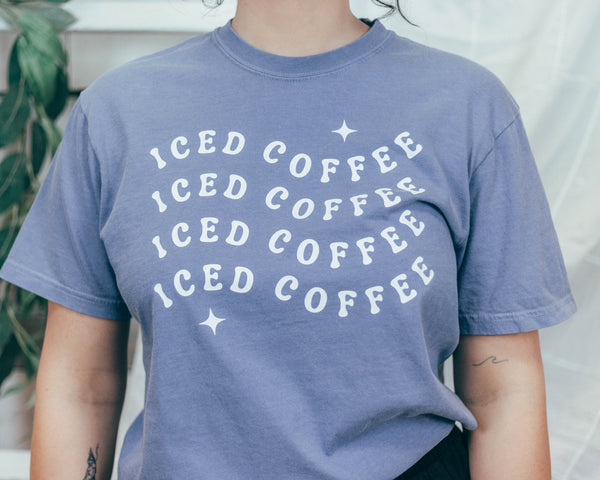 Iced Coffee Lover Graphic Tee