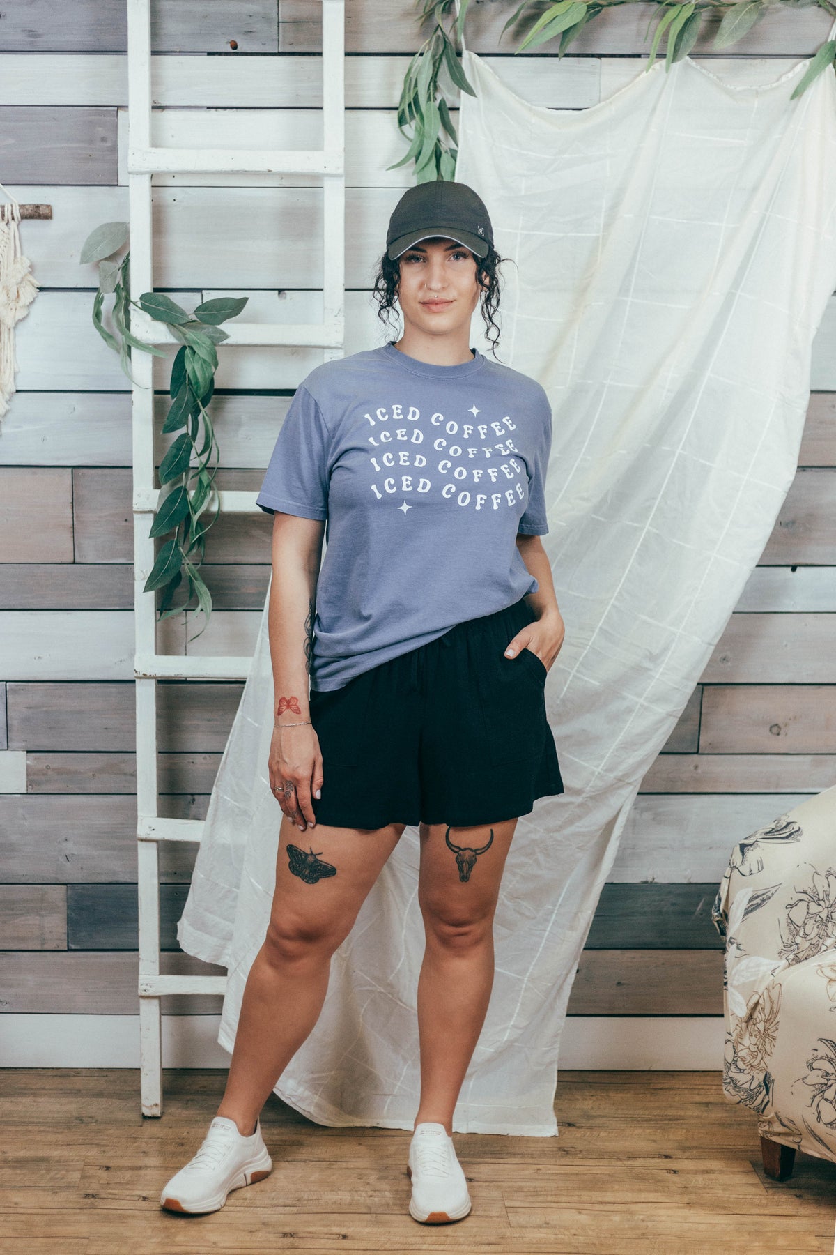 Iced Coffee Lover Graphic Tee