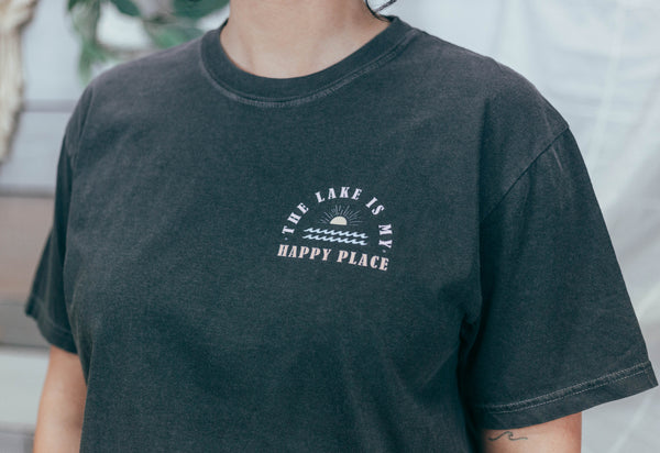 Lake Is My Happy Place Tee