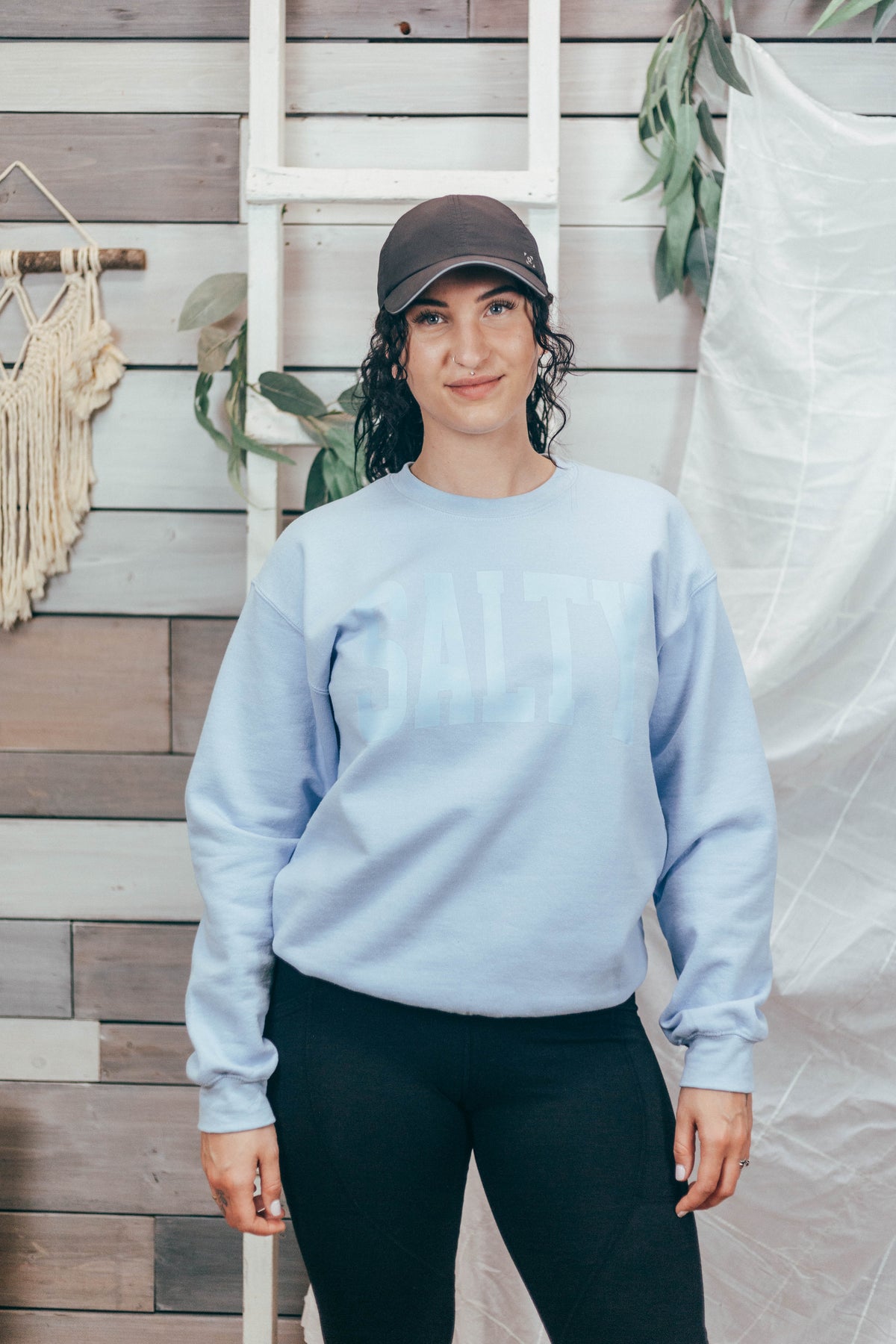 Salty Crewneck Sweatshirt by Petitrue