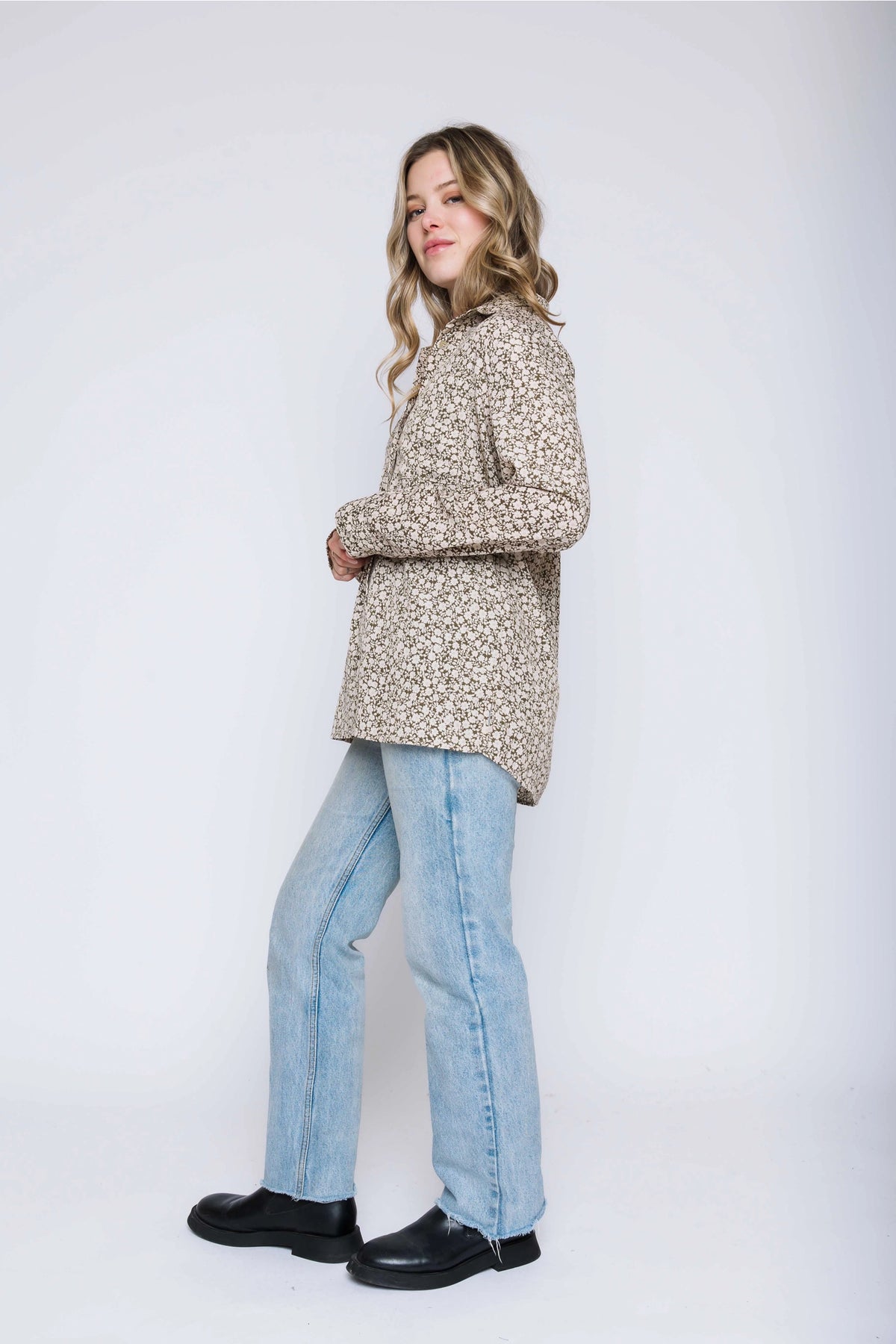 Nora Oversize Button-Up by Orb