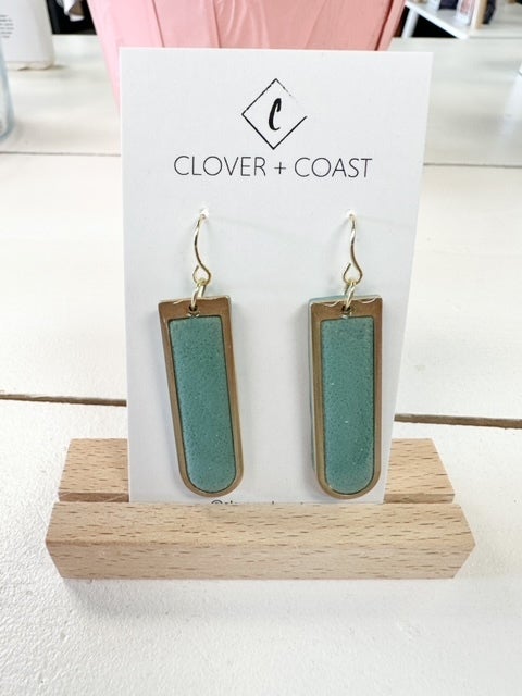 Clover and Coast - Palmer (Resin) - Earrings