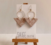 Saige Collective- Vienna - Clay Earrings