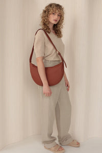 Ela - Slouchy Crossbody Walnut